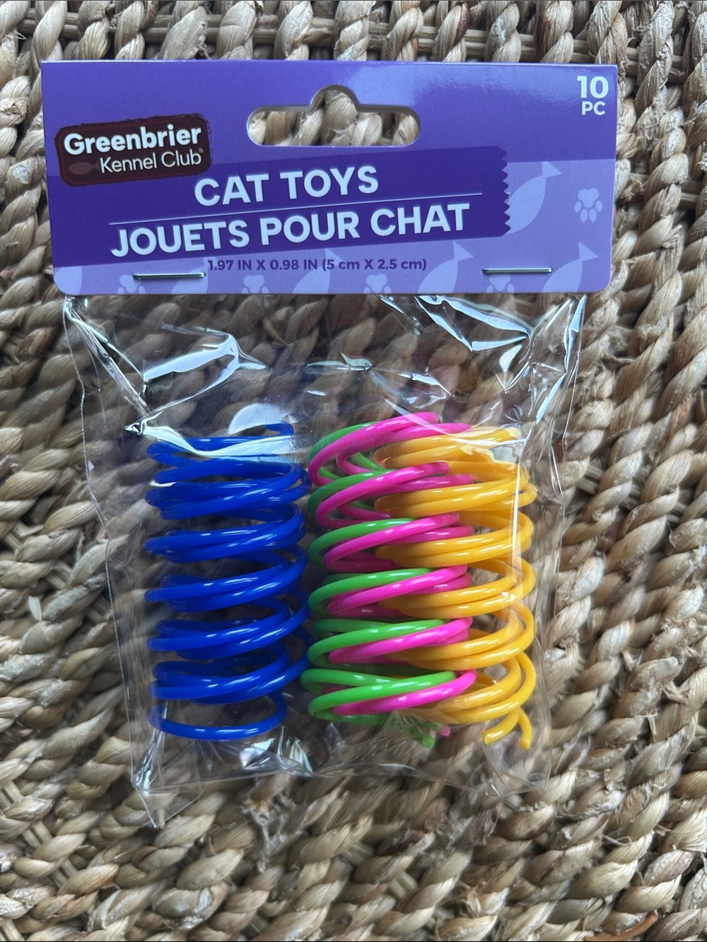 4/$10 Cat toys.
